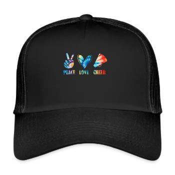 Cheerleading Girl Cheerleading Youth - Trucker Cap - black/black - Front