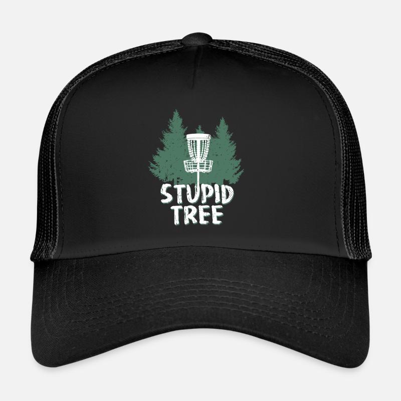 Disc golf set Disc golf Disc golfing bag Disc golf - Trucker Cap - black/black