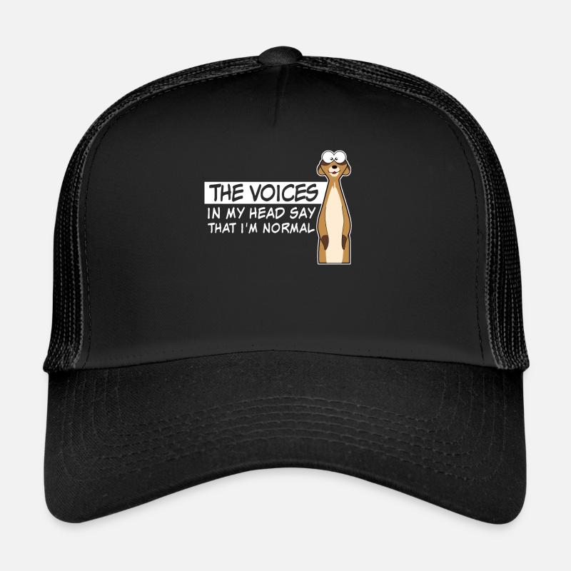 Voices in my head Insanity Trucker Cap
