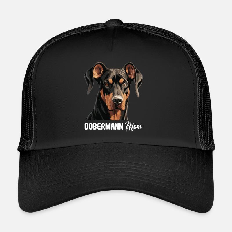 Dog Doberman Trucker Cap