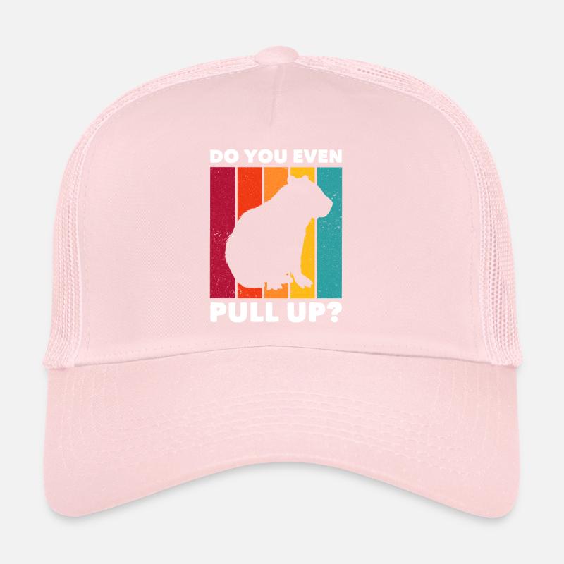 Funny Capybara Sayings Trucker Cap