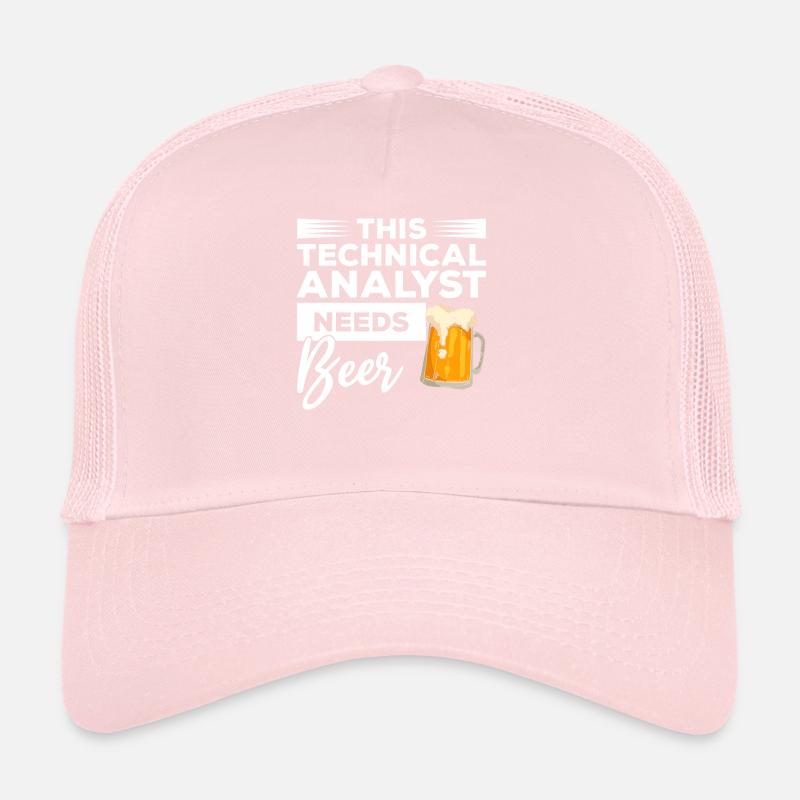 This Technical Analyst Needs Beer Trucker Cap