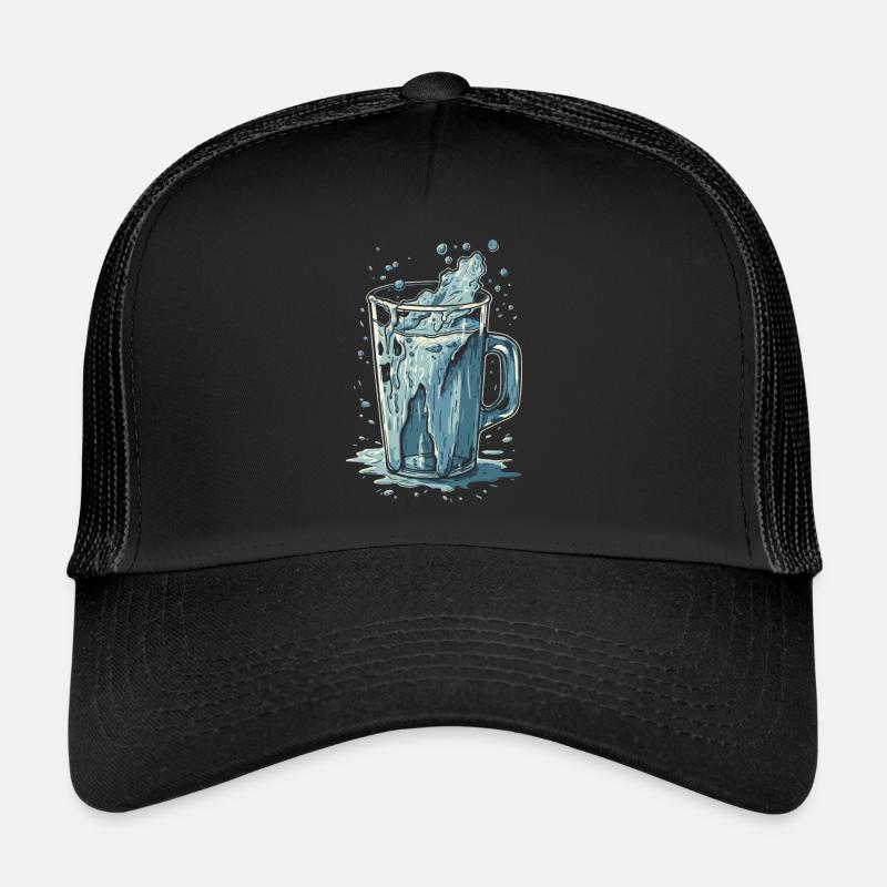 Ein Glas Wasser sollte immer kostenlos sein Trucker Cap