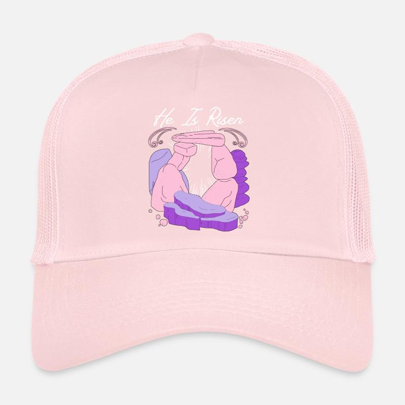 Jesus Christ Resurrection Easter Saying Trucker Cap