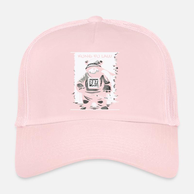 Die Waffe der Kampfkunst und ein Kung Fu Bär Trucker Cap
