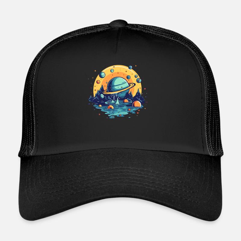 L’univers est liquide Casquette trucker 