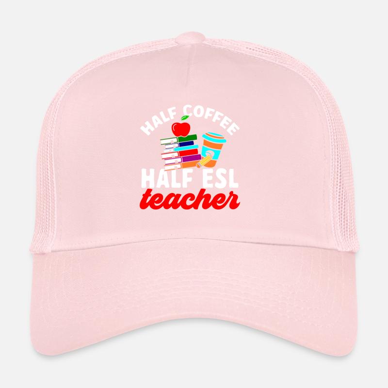 Teacher English Second Language Foreign Language Trucker Cap