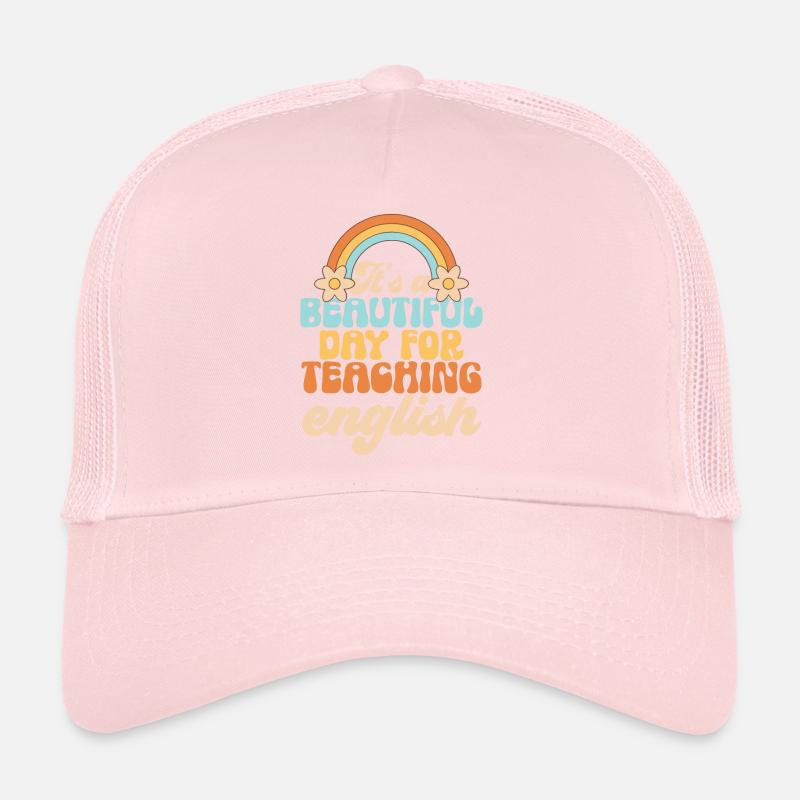 Teacher English Second Language Foreign Language Trucker Cap
