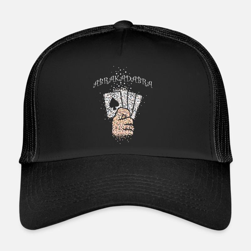 Abracadabra Card Tricks Illusionist Card Magic Trucker Cap