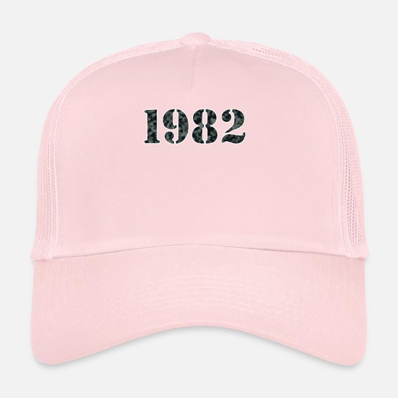 Conception forte de l’année de naissance militaire de 1982 Casquette trucker 