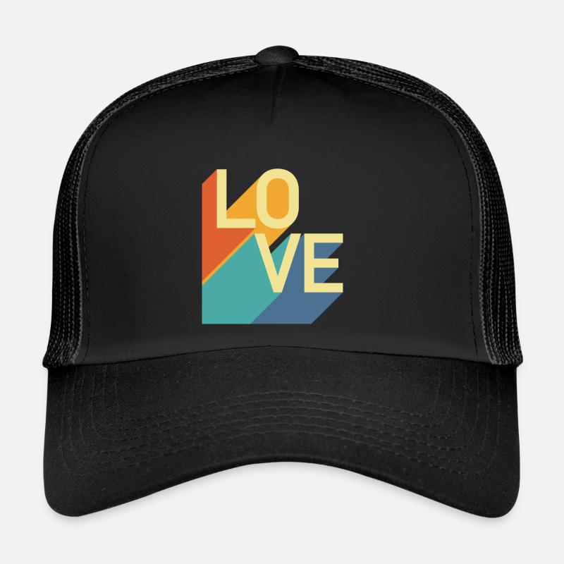 LOVE - Retro Trucker Cap