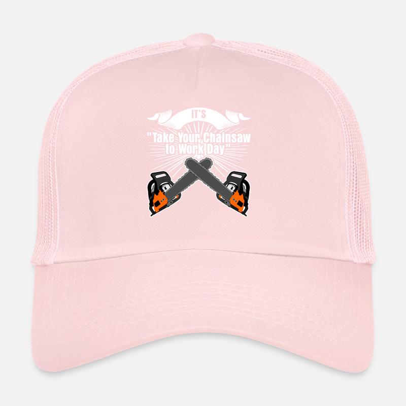 Tronçonneuse Day Tronçonneuse Casquette trucker 