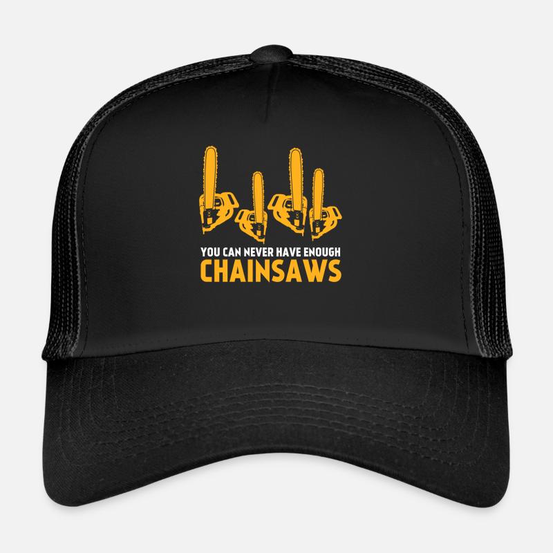 Tronçonneuse Joke Tronçonneuse Casquette trucker 