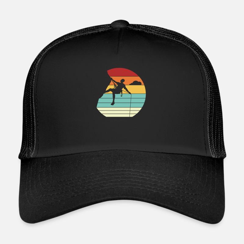 Retro Speed Climbing Alpine Climbing Sport Climbing Trucker Cap