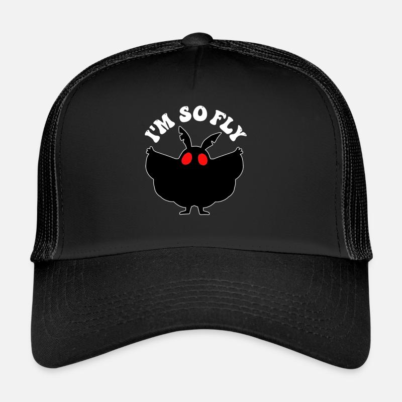 Mothman Kryptide Kryptozoologie Trucker Cap