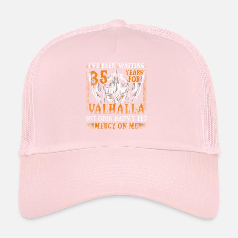 35 ans d’attente pour le 35e anniversaire du Valhalla Casquette trucker 