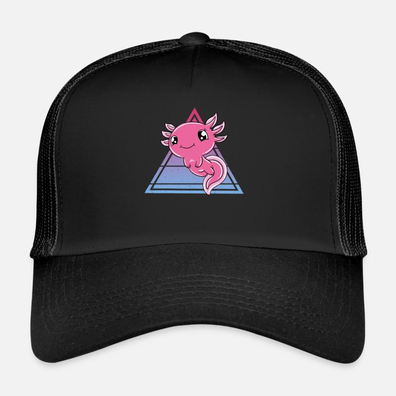 Axolotl mignon Axolotl drôle Casquette trucker 
