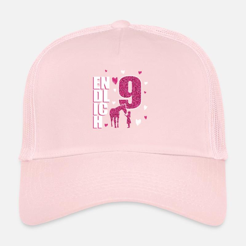 Endlich 9 Pferd Pony Trucker Cap