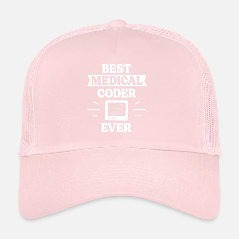 Spécialiste du codage de codeur médical Casquette trucker 