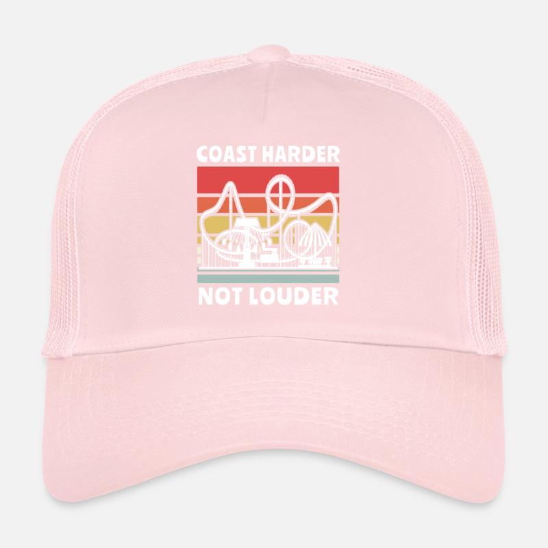 Achterbahn Achterbahnfahrer Trucker Cap