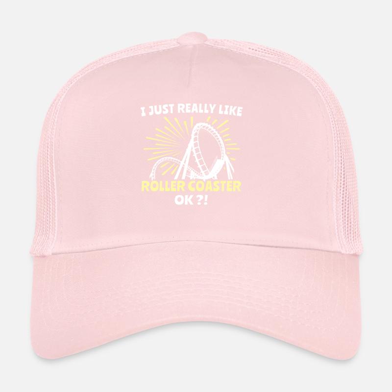 Achterbahn Roller Coaster Trucker Cap