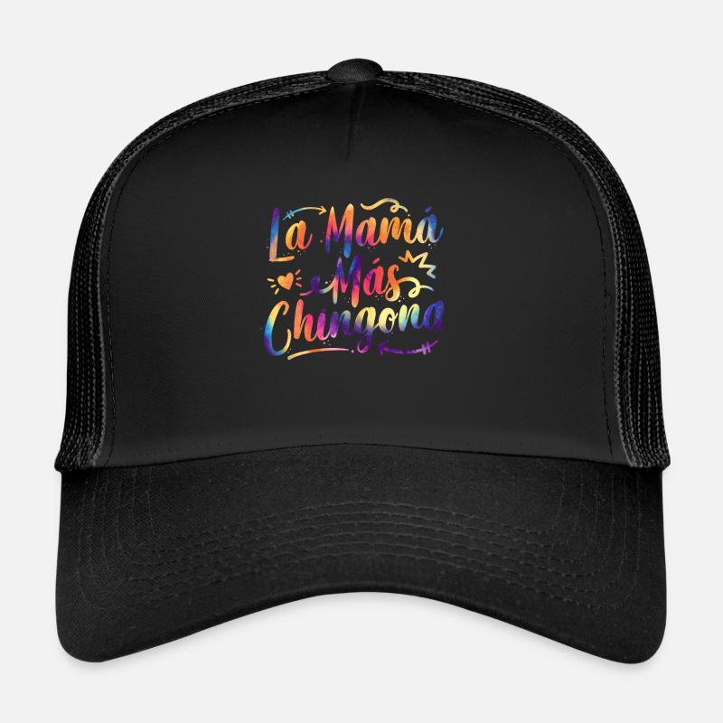 La Mama Mas Chingona Spanischer Muttertag Hispanisch Trucker Cap
