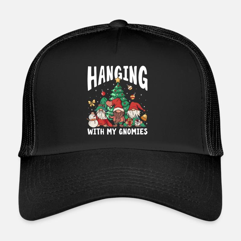Traîner avec mes gnomies Casquette trucker 
