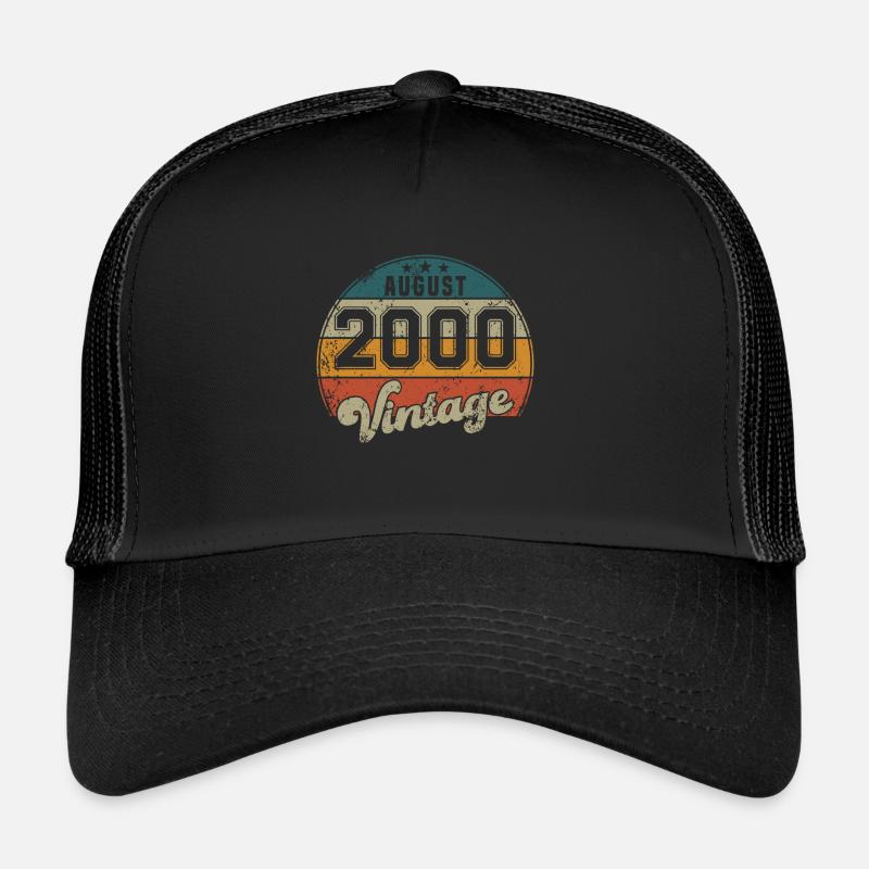 Vintage Birthday - August 2000 - Gift Idea Trucker Cap