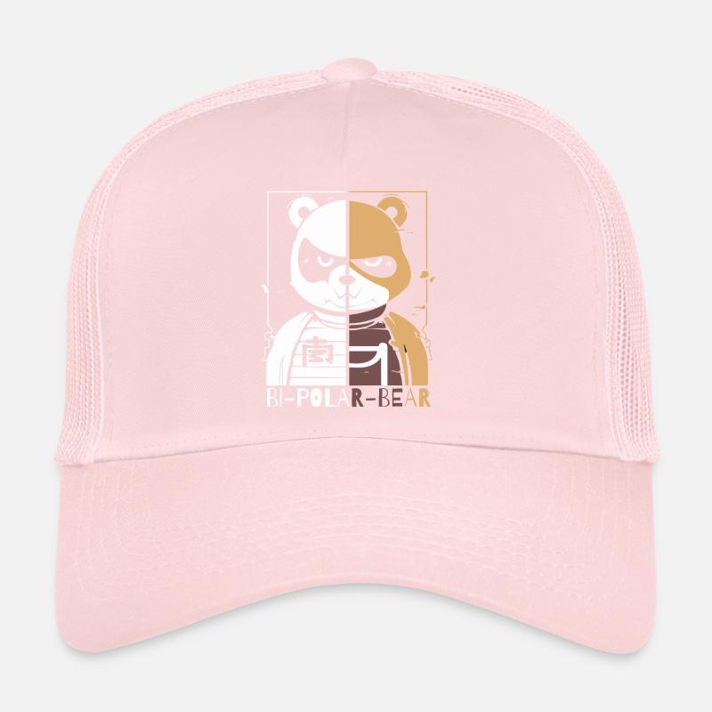 Bipolarer Polar Bär oder Eisbär Trucker Cap