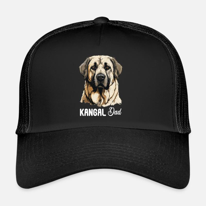 Kangal - Casquette trucker  - noir/noir
