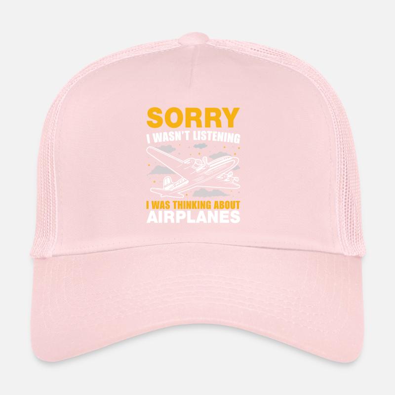 Pilot - Zum Flugzeug fliegen geboren! Trucker Cap