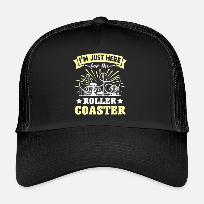 Montagnes russes d’Achterbahn Casquette trucker 