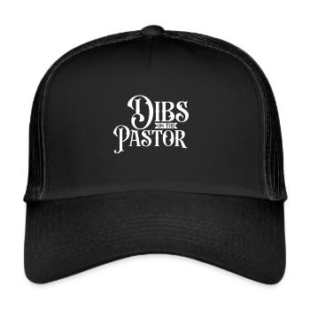 L’épouse du pasteur Jesus Christian Church appréciation - Casquette trucker  - noir/noir - Devant