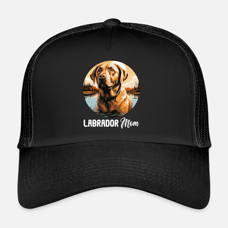 Labrador - Trucker Cap - Schwarz/Schwarz