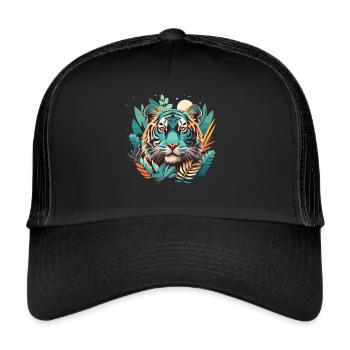 Jungle Dreams: Tigers and the Wilderness United - Trucker Cap - black/black - Front