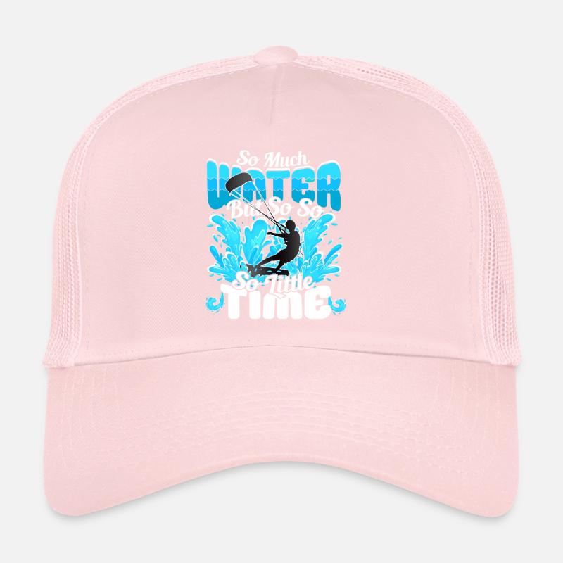 Tant d’eau mais si peu de temps - KiteSurfer Casquette trucker 