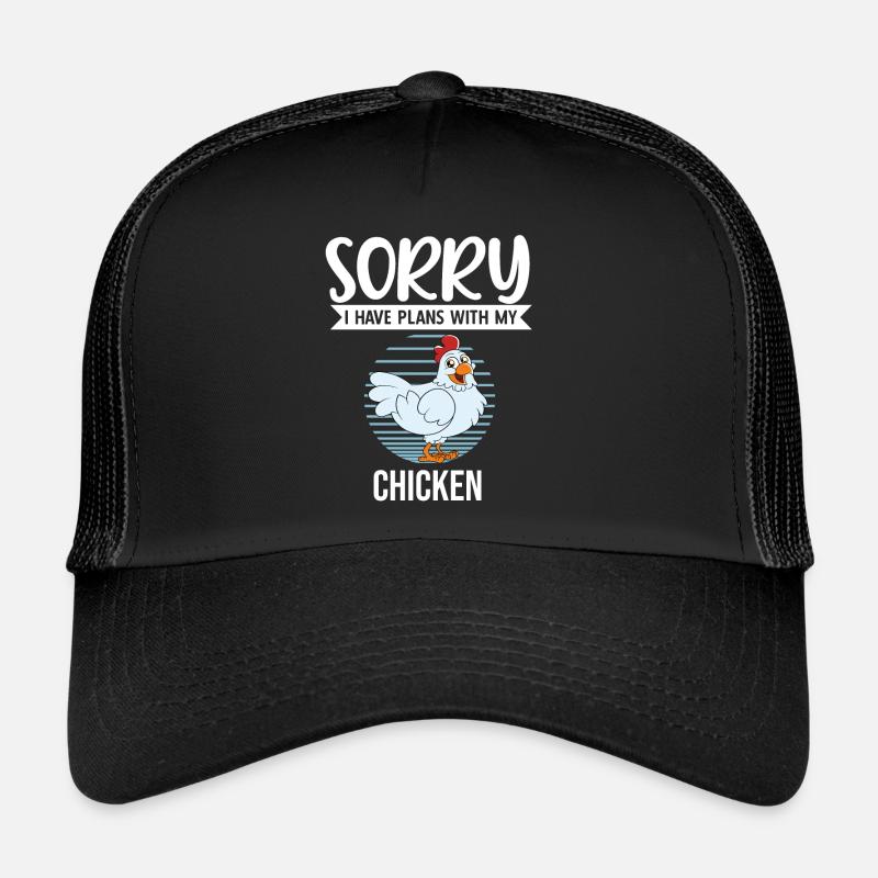 Funny Chicken Saying Chicken Trucker Cap