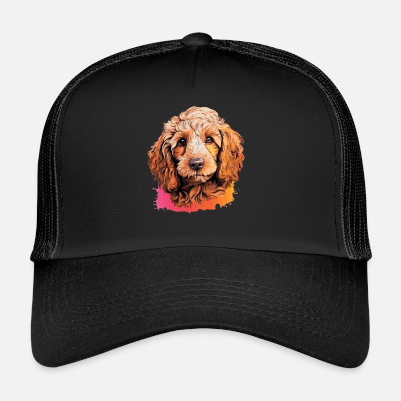 Caniche Casquette trucker 