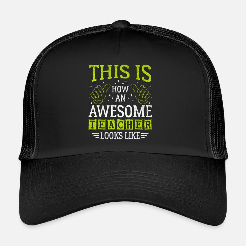 Drôle de dicton génial assistant d’enseignant Casquette trucker 