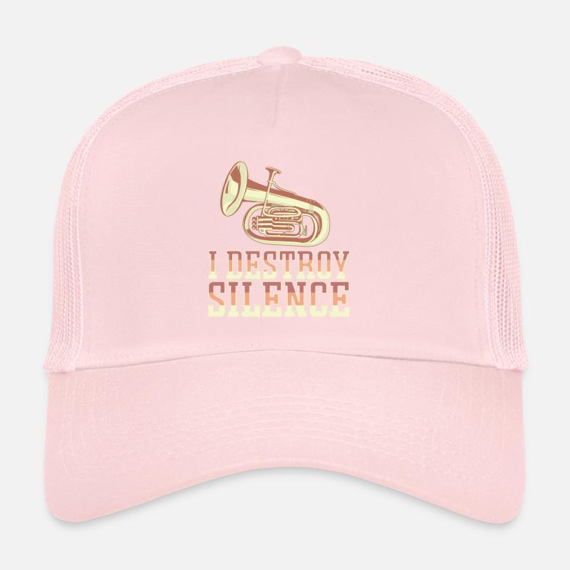 Joueur de cor français Corniste de cuivres Casquette trucker 