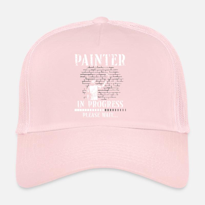 House Painter Decorator Painter In Trucker Cap