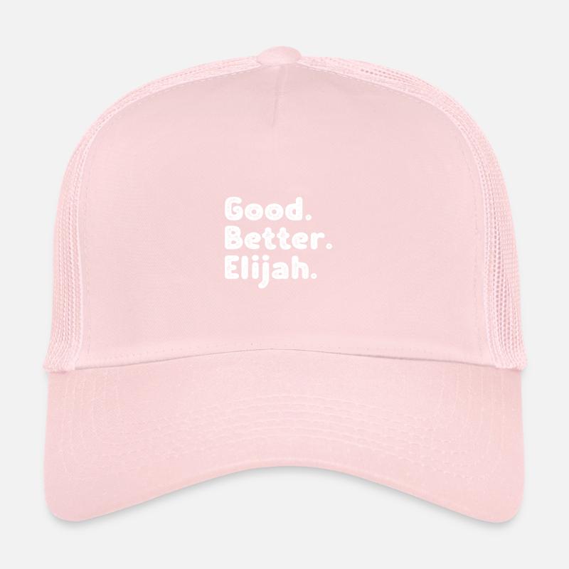 Bien, mieux, Elijah Casquette trucker 