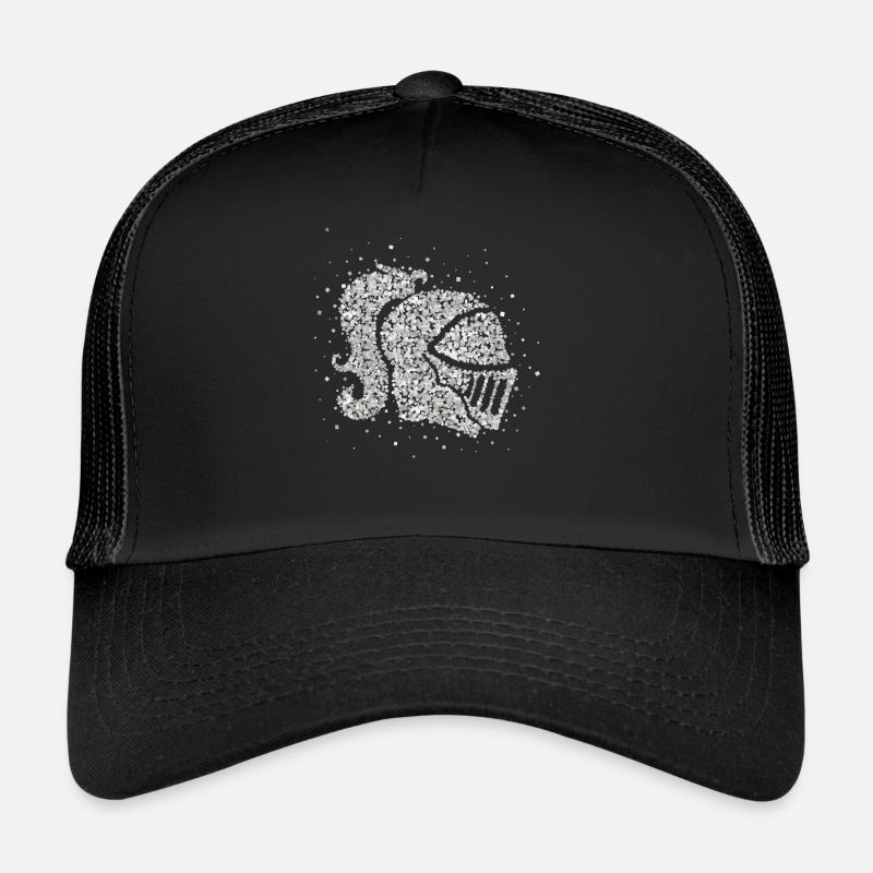 Knight Knight Armor Helmet Crusader Knights Templar Trucker Cap