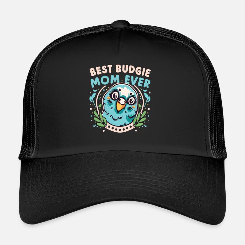 Meilleure maman perruche Casquette trucker 