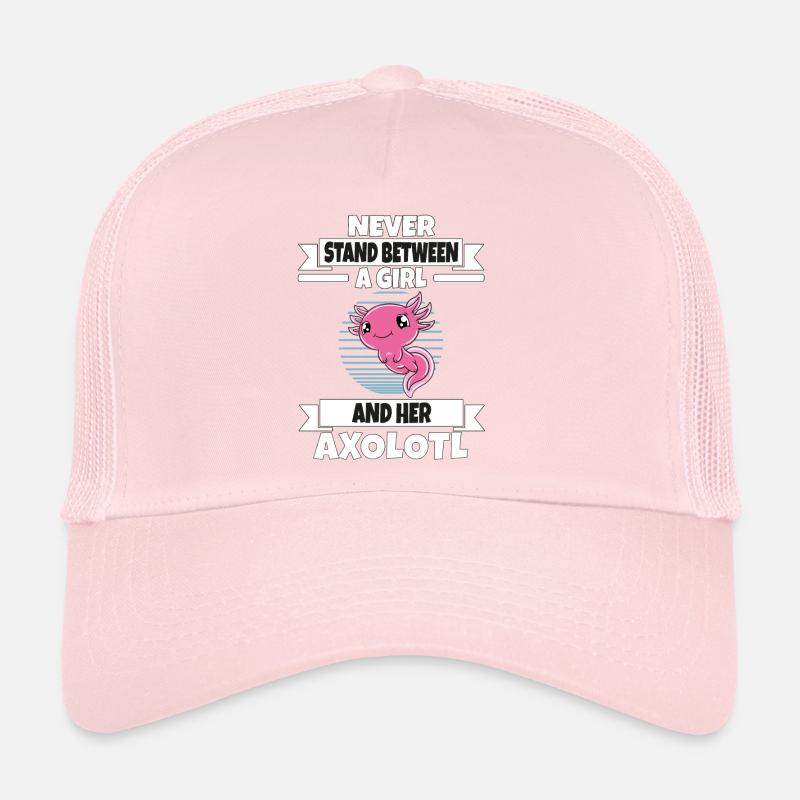 Axolotl drôle Axolotl mignon Casquette trucker 