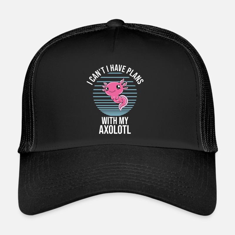Funny Axolotl Cute Axolotl Trucker Cap