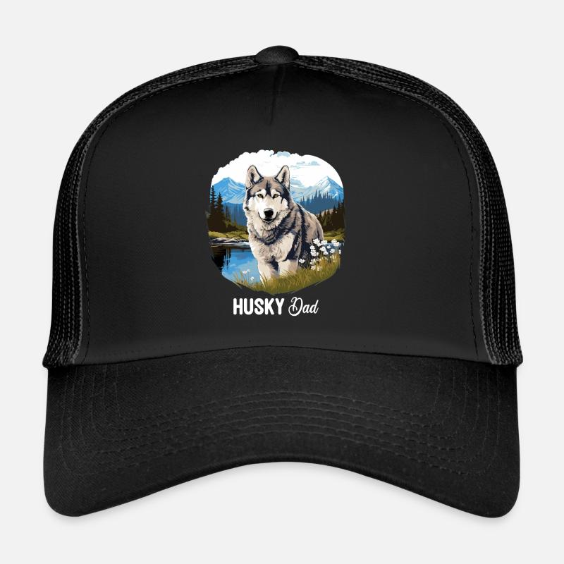 Husky - Trucker Cap - Schwarz/Schwarz