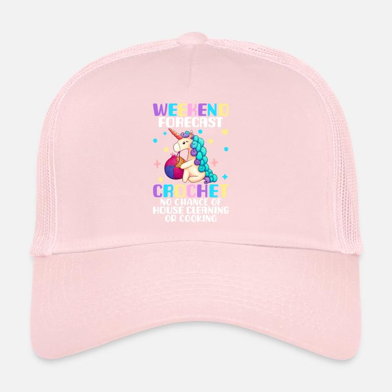 Crochet Trucker Cap