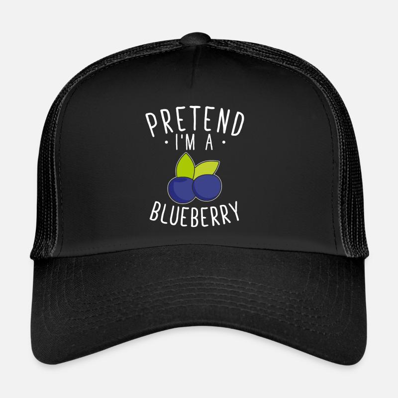 Heidelbeere Frucht Blaubeere Trucker Cap