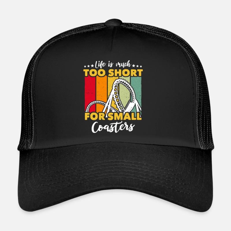 Roller Coaster Roller Coaster Lovers Trucker Cap